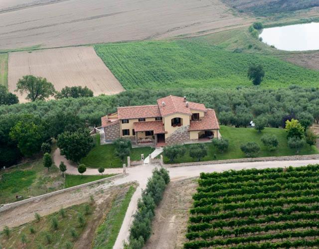B&B La Casa Fra Gli Olivi 마르시아노 외부 사진